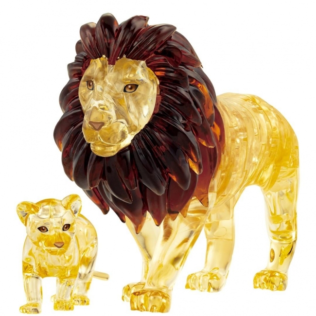 <img src='https://webimage.pl/pics/235/5/d7300009285235.jpg' style='height:440px' /> Crystal Puzzle - Lwy