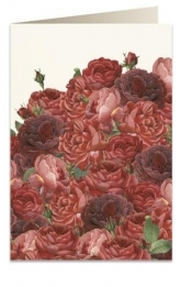 Karnet B6 + koperta 7523 Czerwone róże