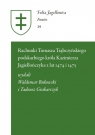  Rachunki Tomasza Trąbczyńskiego podskarbiego króla Kazimierza