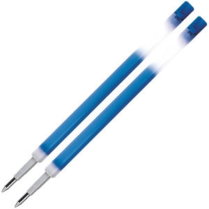 Wkład do długopisu Replay premium wymazywalny niebieski 0,7mm blister 2 szt. (1956023)