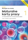 Nowa Biologia na czasie 1. Edycja 2024. Maturalne karty pracy. Liceum i Barbara Januszewska-Hasiec, Renata Stencel, Anna Dąmbska