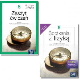 Pakiet: Podręcznik + zeszyt ćwiczeń. Spotkania z fizyką NEON 8. Szkoła podstawowa. Klasa 8. - Grażyna Francuz-Ornat, Teresa Kulawik, Maria Nowotny-Różańska, Bartłomiej Piotrowski