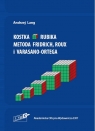 Kostka Rubika. Metoda Fridrich, Roux i Varasano-Ortega Lang Andrzej