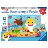 Puzzle 2w1: Baby Shark (5123) Wiek: 3+