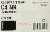 Koperty C4 NK brązowe op. 250 sztuk