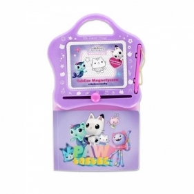 Tablica magnetyczna z kolorowanką Gabby