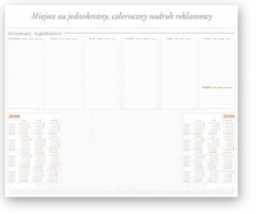 Kalendarz biurowy 2018 - Biuwar BF3