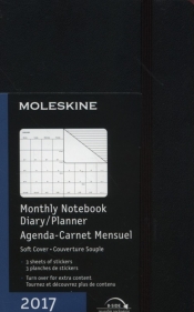 Kalendarz Moleskine 2017 Miesięczny P