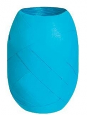 Wstążka kłębuszek 20m/10mm - matowa turkusowa