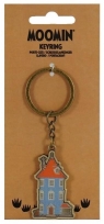 Muminki Brelok metalowy Dom Muminków