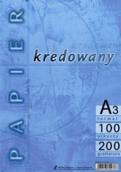 Papier kredowy Kreska A3 - biały 42 x 29,7 cm