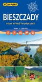 Bieszczady mapa atrakcji turystycznych - Opracowanie zbiorowe