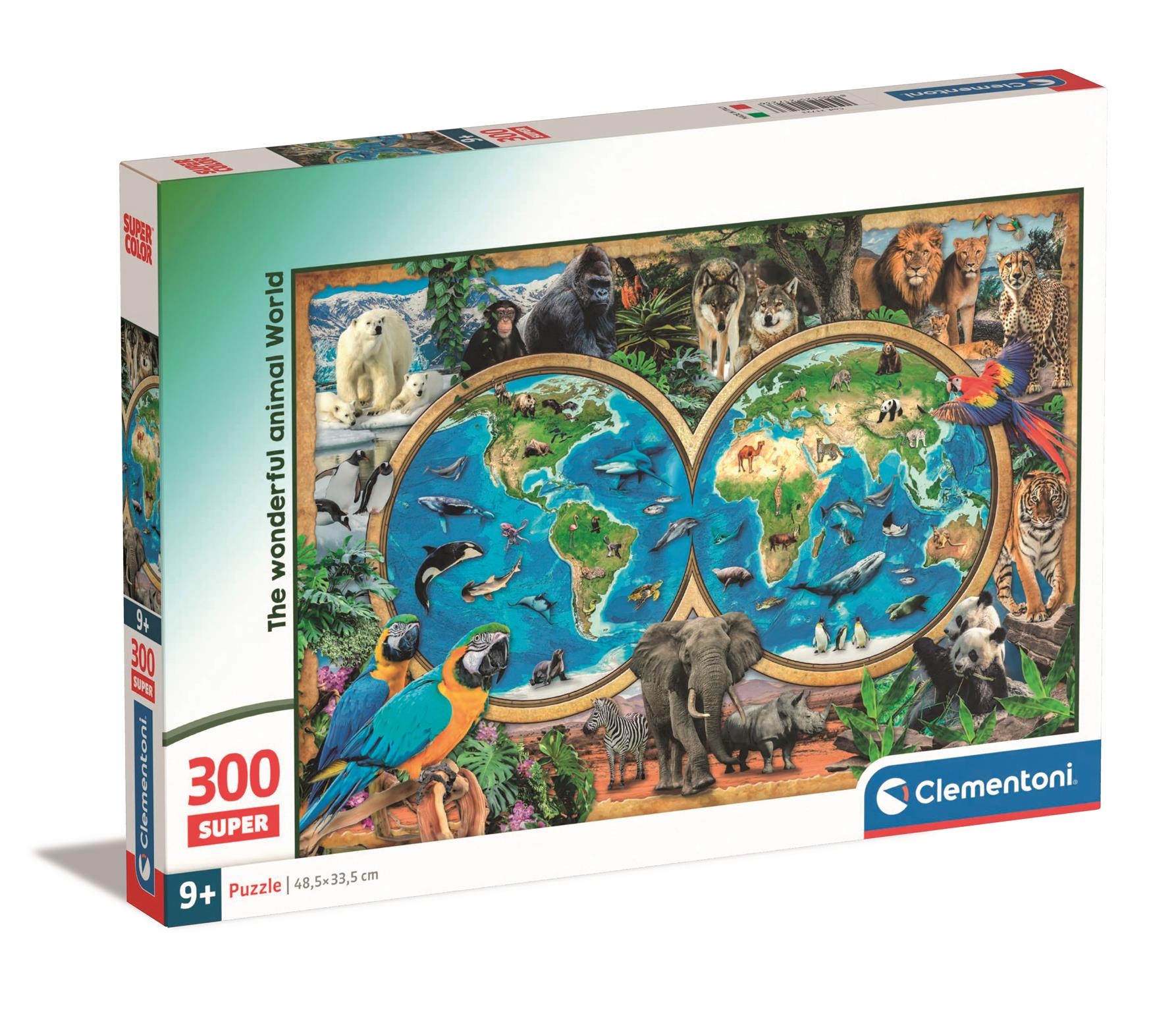 Puzzle - Super The wonderful Animal World, 300 el.