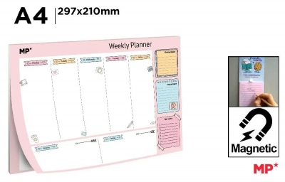 Planer tygodniowy magnetyczny A4