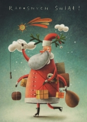 Karnet Radosnych Świąt Mikołaj