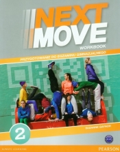Next Move 2 Workbook + CD Przygotowanie do egzaminu gimnazjalnego A1-A2