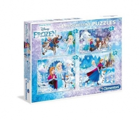 Puzzle Kraina Lodu 20+60+100+180