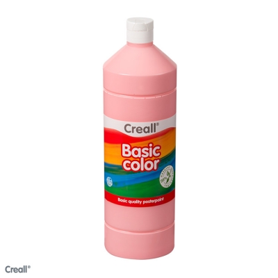 Farba tempera Creall Basic Color 1000ml - różowy nr 23
