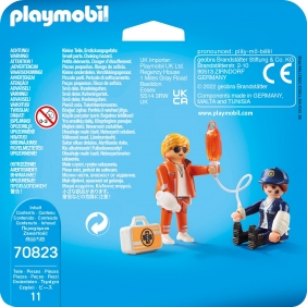 Playmobil DuoPack: Lekarz pogotowia i policjantka (70823)