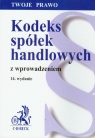 Kodeks spółek handlowych z wprowadzeniem wraz z indeksem rzeczowym