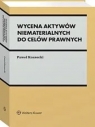 Wycena aktywów niematerialnych do celów prawnych Paweł Kossecki