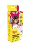 Farby plakatowe pastelowe 6 kolorów po 15ml pędzelek 3+