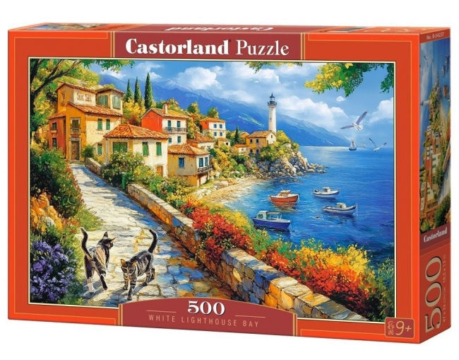 <img src='https://webimage.pl/pics/237/4/d5904438054237.jpg' style='height:440px' /> Puzzle 500 White Lighthouse Bay CASTOR