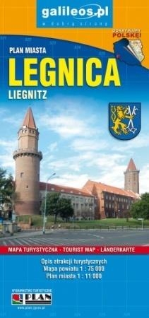 Legnica, Powiat legnicki, 1:11 000 / 1:75 000