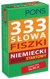 333 Słowa Fiszki. Niemiecki Zestaw startowy PONS - Opracowanie zbiorowe