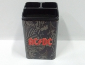 Pojemnik na długopisy metalowy AC/DC