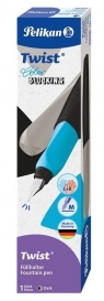 Pióro wieczne Twist Color Blocking szare PELIKAN