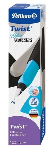 Pióro wieczne Twist Color Blocking szare PELIKAN
