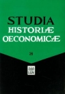 Studia Historiae Oeconomicae 26