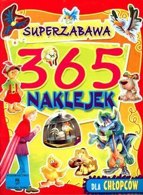 365 naklejek dla chłopców Superzabawa