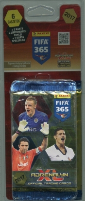 Adrenalyn XL FIFA 365 Blister 6 saszetek + 2 karty limitowana seria + 1 karta specjalna