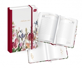 Kalendarz książkowy 2023 Flowers (A5 384 Mat+UV)
