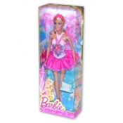 BARBIE Wróżka z kolorowymi skrzydłami