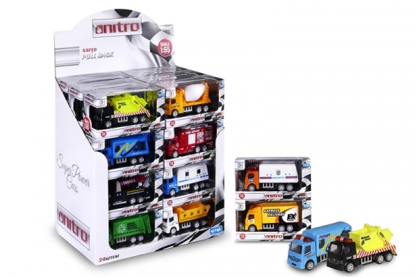 Pojazdy budowlane 1:55 24 sztuk/display (143960)