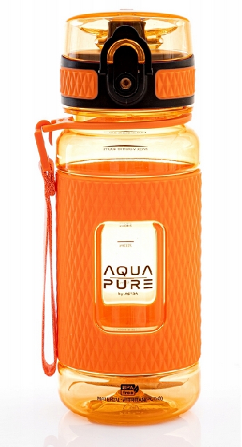 Astra, Bidon Aqua Pure 400ml - neon orange