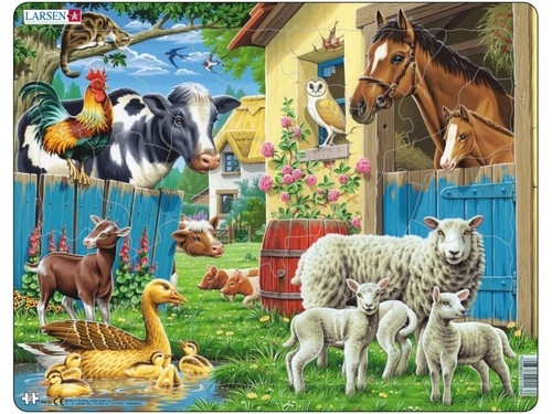 Puzzle Zwierzęta gospodarskie 23