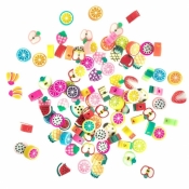 Koraliki polimerowe juicy fruits 100szt