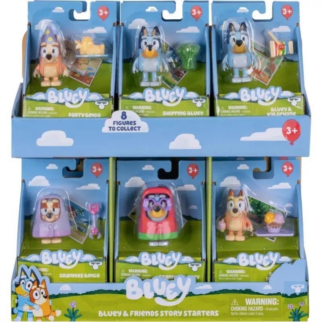 Bluey. Figurka z akcesoriami MIX
