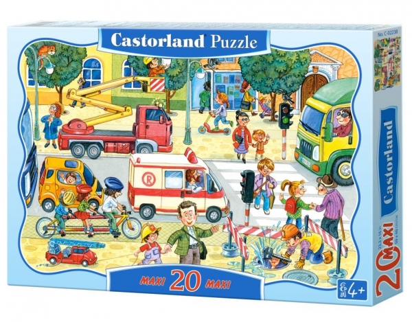 Puzzle 20 maxi. Every-day reality (02238)