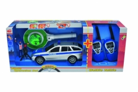 DICKIE ZEST.POLICYJNY Z WALKIE TALKIE PL
