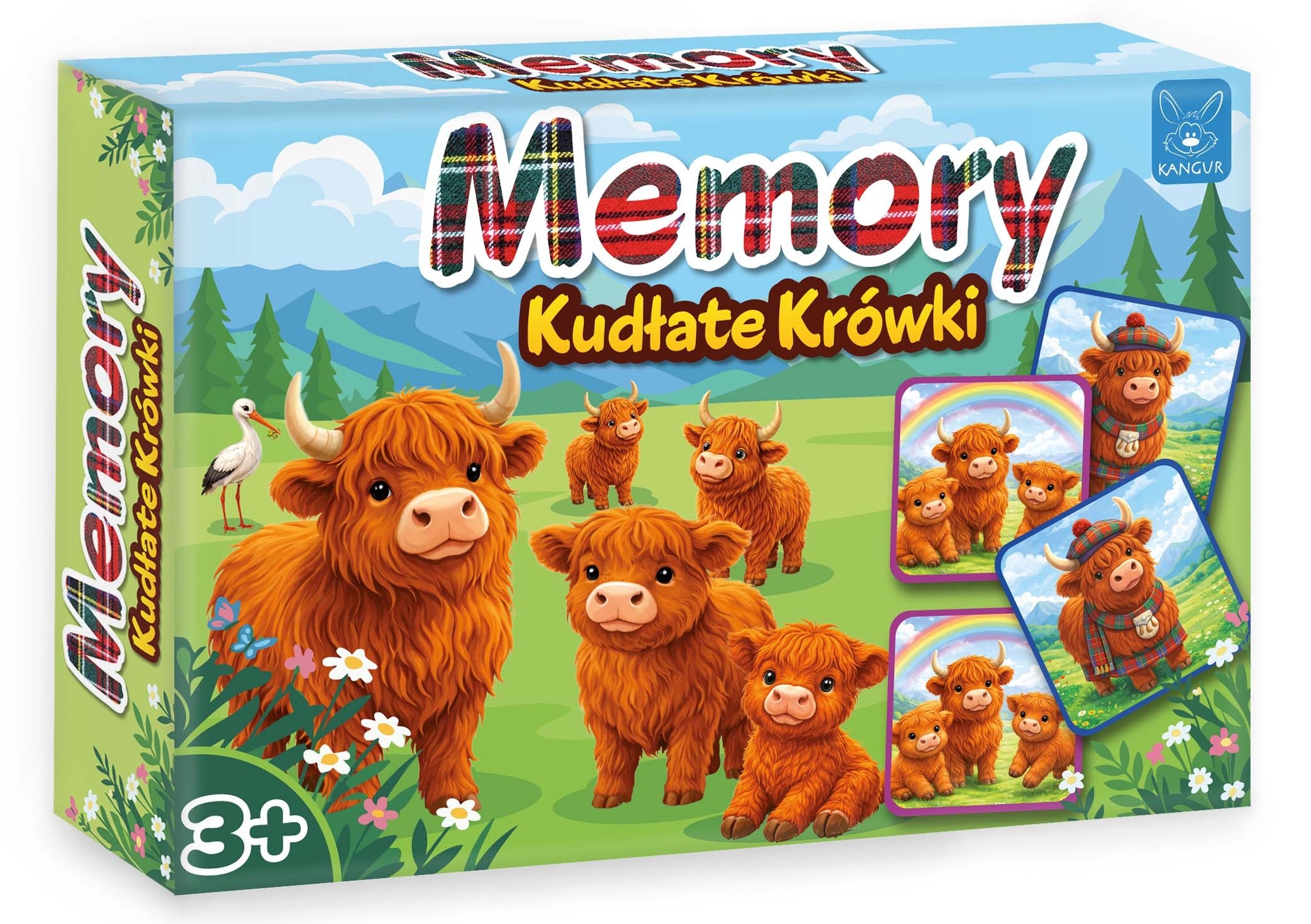 Memory. Kudłate Krówki