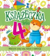 Książeczka 4-latka Maluch uczy się, bawi i nakleja