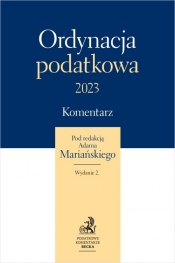 Ordynacja podatkowa 2023. Komentarz - prof. dr hab. Adam Mariański, prof. UŁa