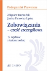 Zobowiązania - część szczegółowa z testami online Zbigniew Radwański, Janina Panowicz-Lipska