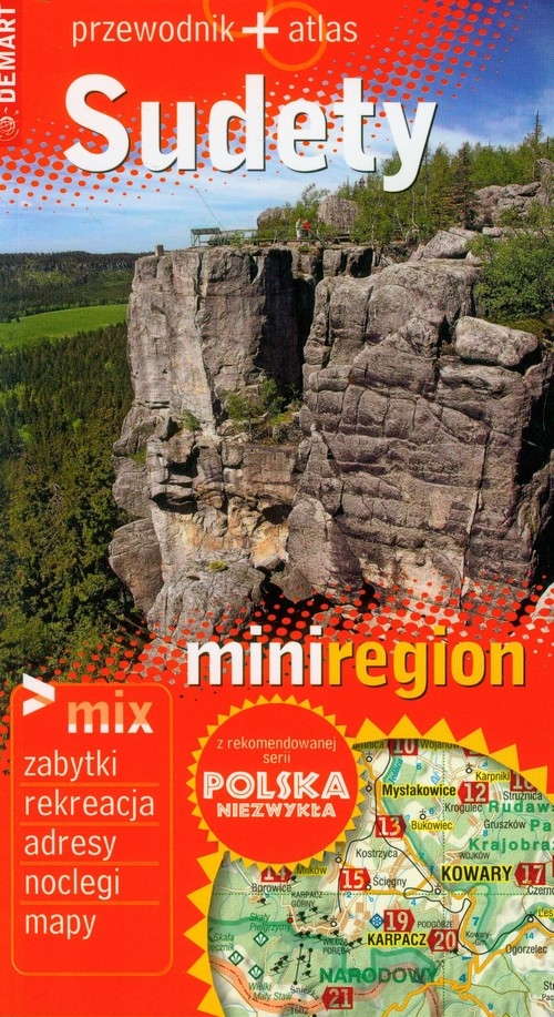 Mini Region Sudety przewodnik + atlas