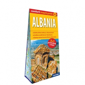 Albania laminowany map&guide 2w1: przewodnik i mapa - Nowek Izabela